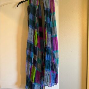 Colorful Plaid Scarf